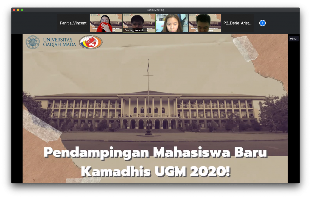 PENDAMPINGAN MAHASISWA BARU 2020