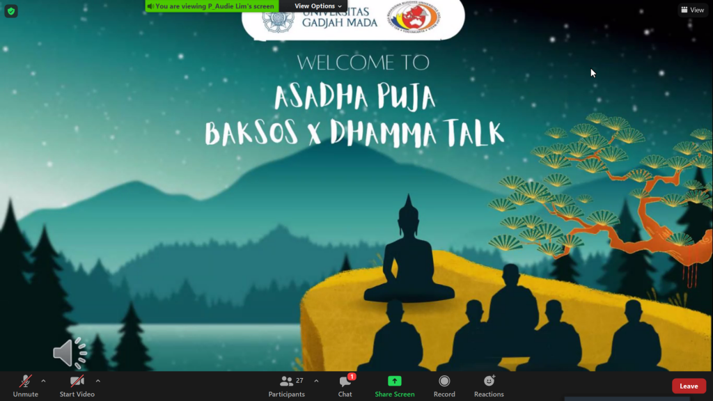 Asadha Puja: Baksos X Dhamma Talk